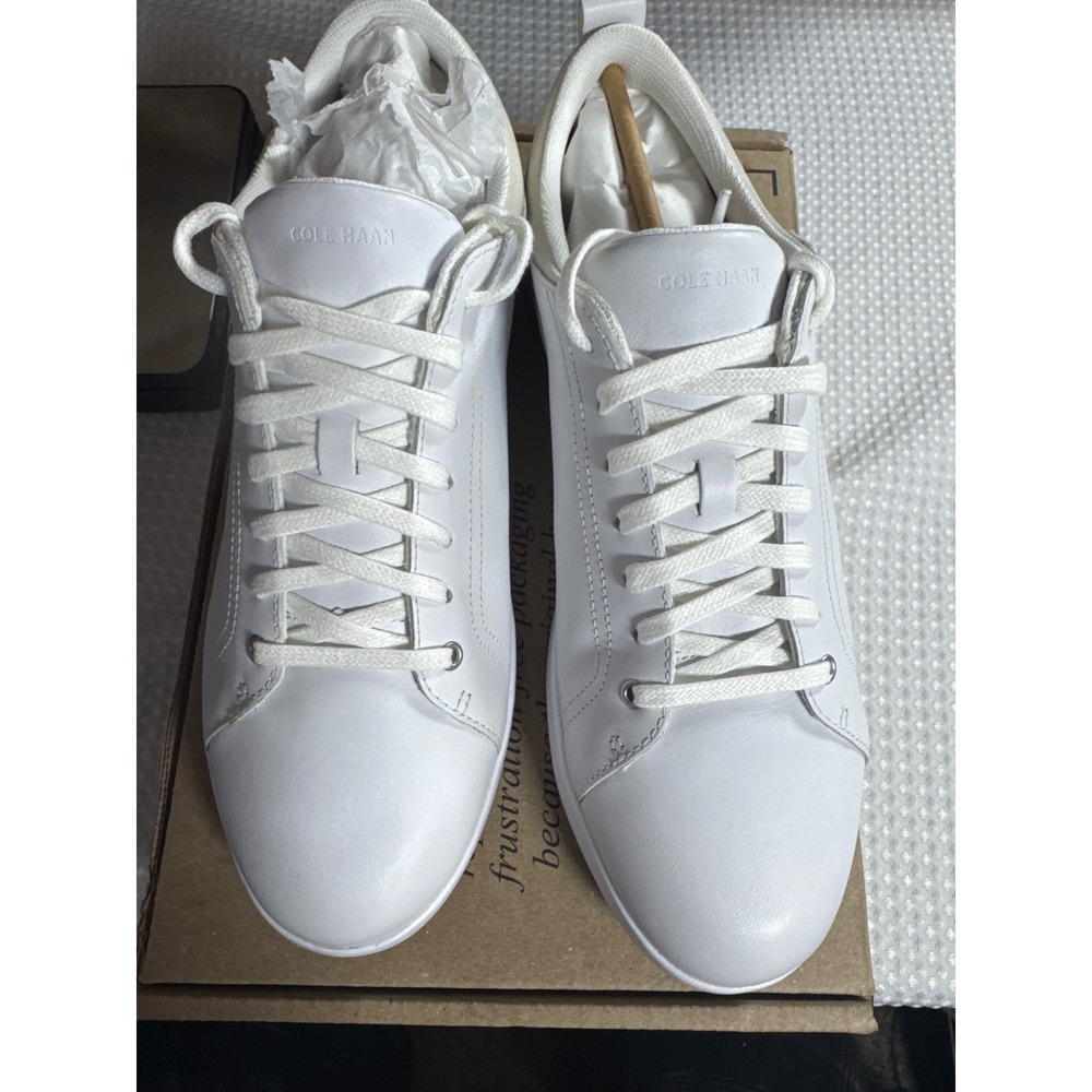 Cole Haan Sneakers Womens 10B Grand Crosscourt II White Casual W25898 NWOB